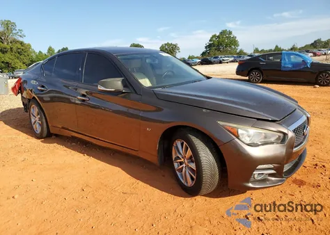 2014 Infiniti Q50 Base из США, поврежденный, VIN JN1BV7AR6EM689612